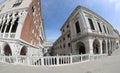 Venice, VE, Italy - May 18, 2020: Incredible e very rare view of Royalty Free Stock Photo