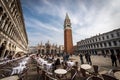 Piazza San Marco in Venice Italy - Saint Mark square Royalty Free Stock Photo