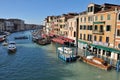 Venice. View from Realto bridge. Royalty Free Stock Photo