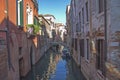 Venise italy sea streets and peperoni Royalty Free Stock Photo