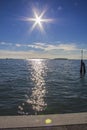 Venise italy sea streets and saint marc Royalty Free Stock Photo