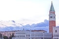 Venise italy sea streets and saint marc Royalty Free Stock Photo