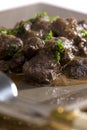 venison goulash with red wine Royalty Free Stock Photo