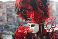 Venitian carnaval costum Royalty Free Stock Photo