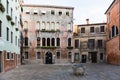 Venitian Open Plaza Square and Buildings