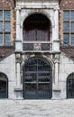 Venlo, Limburg, The Netherlands - Door and facade of the town hall