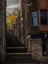 The Vennel viewed from the Grass Market Edinburgh Scotland