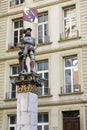 The Vennerbrunnen fountain in Bern