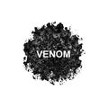 Venom abstract isolated on white background