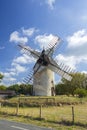 Vensac windmill, Gironde department, Nouvelle-Aquitaine, France