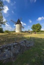 Vensac windmill, Gironde department, Nouvelle-Aquitaine, France