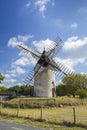 Vensac windmill, Gironde department, Nouvelle-Aquitaine, France