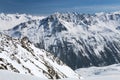 Venter Valley in Winter, Austria Royalty Free Stock Photo