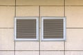 Ventilation Airflow Grilles Royalty Free Stock Photo