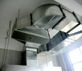 Ventilation ducting for kitchen hood