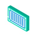 ventilation grille isometric icon vector illustration