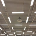 Ventilation and lighting system of the store`s