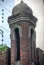 Ventilation tower in the old electrical power plant in Las Canitas, Buenos Aires