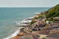 Ventnor Beach and coastline on the Isle of Wight