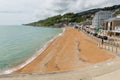 Ventnor beach and seafont Isle of Wight south coast of the island tourist town