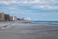 View along Ventnor Beach towards Atlantic City