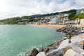 Ventnor seafront Isle of Wight south coast of the island tourist town