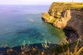 Ventotene beach named `Parata Grande`. Italy