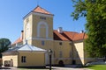 Ventspils Castle is located in Ventspils, Latvia Royalty Free Stock Photo