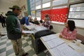 VENTURA COUNTY, CA - JUNE 7, 2016 -- Ventura Polling Station for Royalty Free Stock Photo