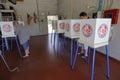 Ventura County, California Citizens Turn Out to Vote Royalty Free Stock Photo