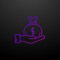 Venture capital outline nolan icon. Elements of banking and finance set. Simple icon for websites, web design, mobile app, info