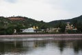 venugopalaswamy temple and its temple tank skanda pushkarini temple tank embraced by nature\'s beauty\