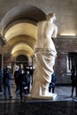 Venus de Milo Back, Louvre, Paris France