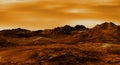 Venus landscape Royalty Free Stock Photo