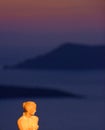 Venus statue at sunset Royalty Free Stock Photo