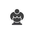 Venus of Willendorf vector icon