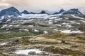 Veobrean glacier seen from Glittertind mountain (Jotunheimen Nat