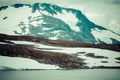 Veobrean glacier seen from Glittertind mountain (Jotunheimen Nat