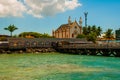 Vera Cruz, Bahia, Brazil: Church in the village of Mar Grande on the isle of Itaparica Royalty Free Stock Photo