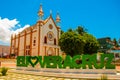 Vera Cruz, Bahia, Brazil: Church in the village of Mar Grande on the isle of Itaparica Royalty Free Stock Photo