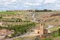 Veracruz church, in Segovia, Castilla y Leon, Spain