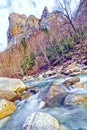 Veral River, Valles Occidentales Natural Park, Spain