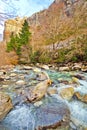 Veral River, Valles Occidentales Natural Park, Spain