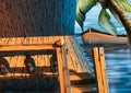 Veranda houseboat