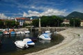 Verbania Intra, lake Maggiore, Italy Royalty Free Stock Photo