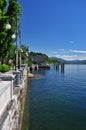 Verbania Intra waterfront. Lake (lago) Maggiore, Italy