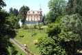 Verbania, Piedmont, Italy the botanical gardens of Villa Taranto  on the banks of Lake Maggiore Royalty Free Stock Photo