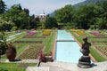Verbania, Piedmont/Italy -06/14/2009- The botanical gardens of Villa Taranto  on the banks of Lake Maggiore Royalty Free Stock Photo
