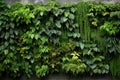 Verdant vertical gardens. blossoming flora and fauna nurtured in captivating living walls