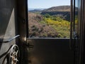 Autumn view, Verde Canyon Railroad Royalty Free Stock Photo